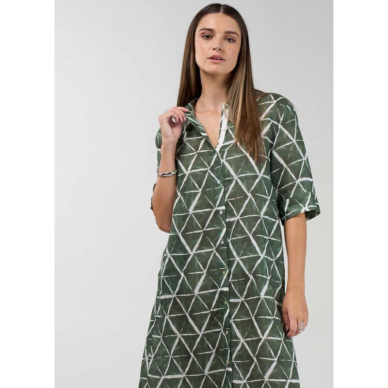 Madly Sweetly Prism Shirt Dress image number 2